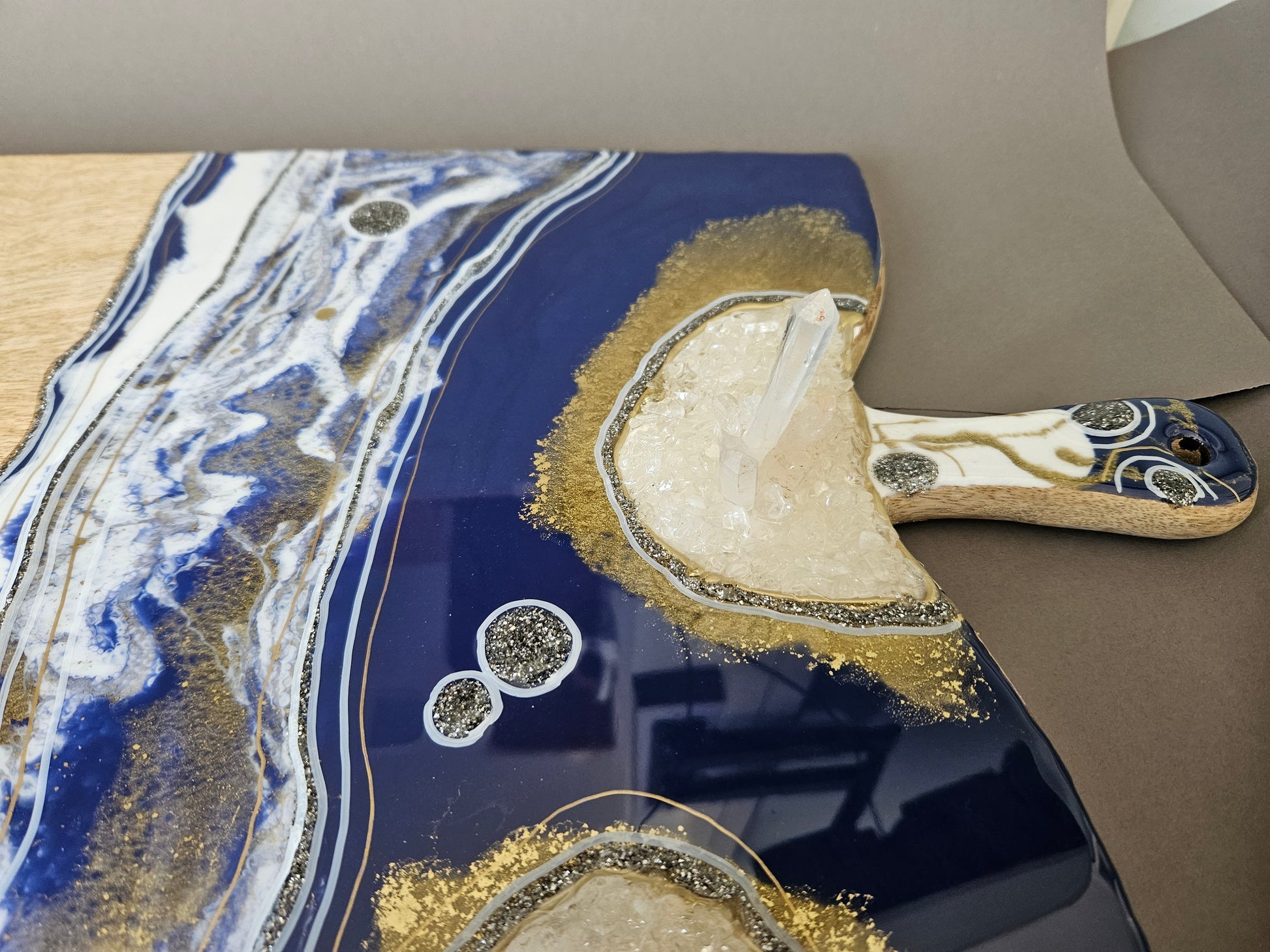 Large Audrey board Blue