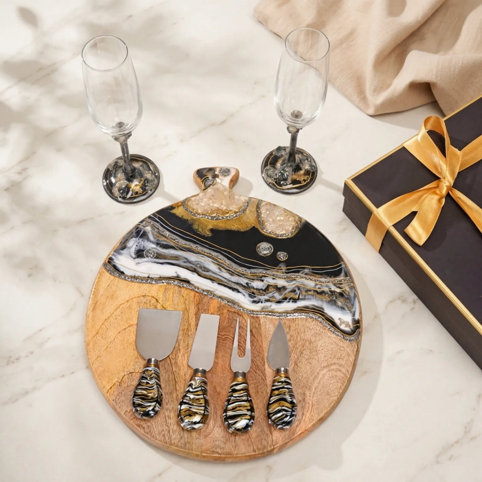 Midnight luxe celebration set