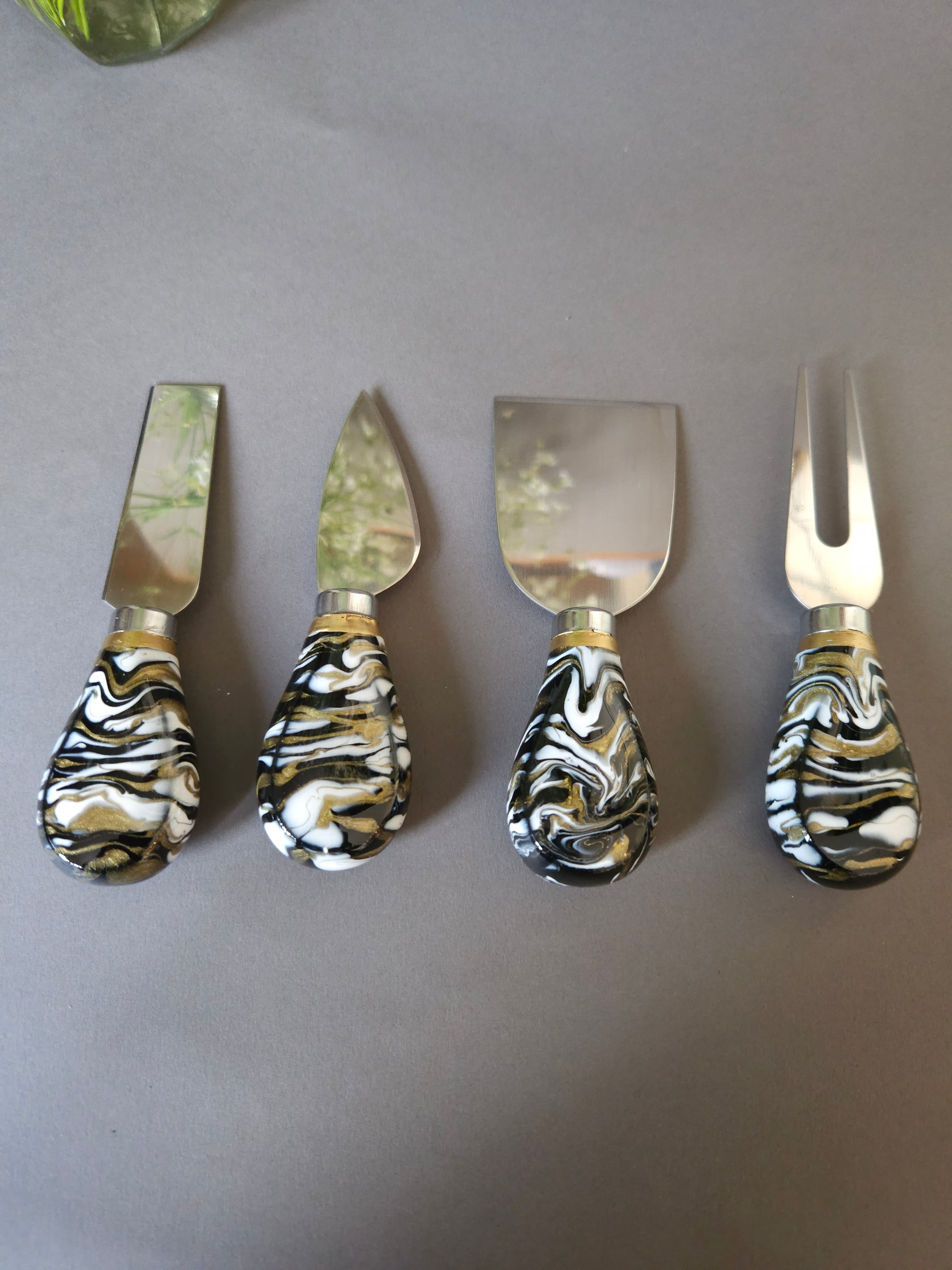 Cheese Knives Black