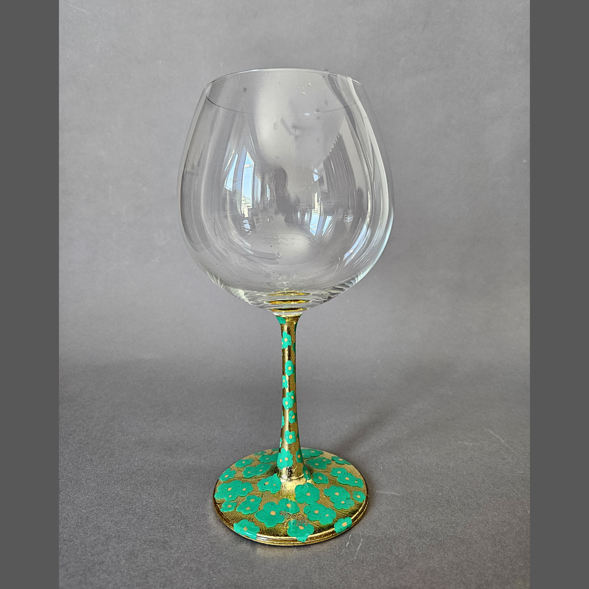 Flower goblets green