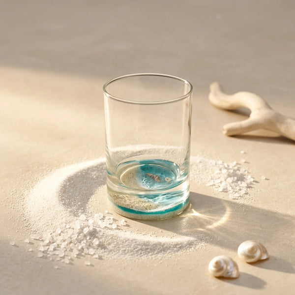 Whiskey on the beach