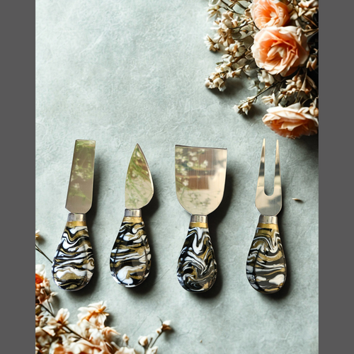 Cheese Knives Black