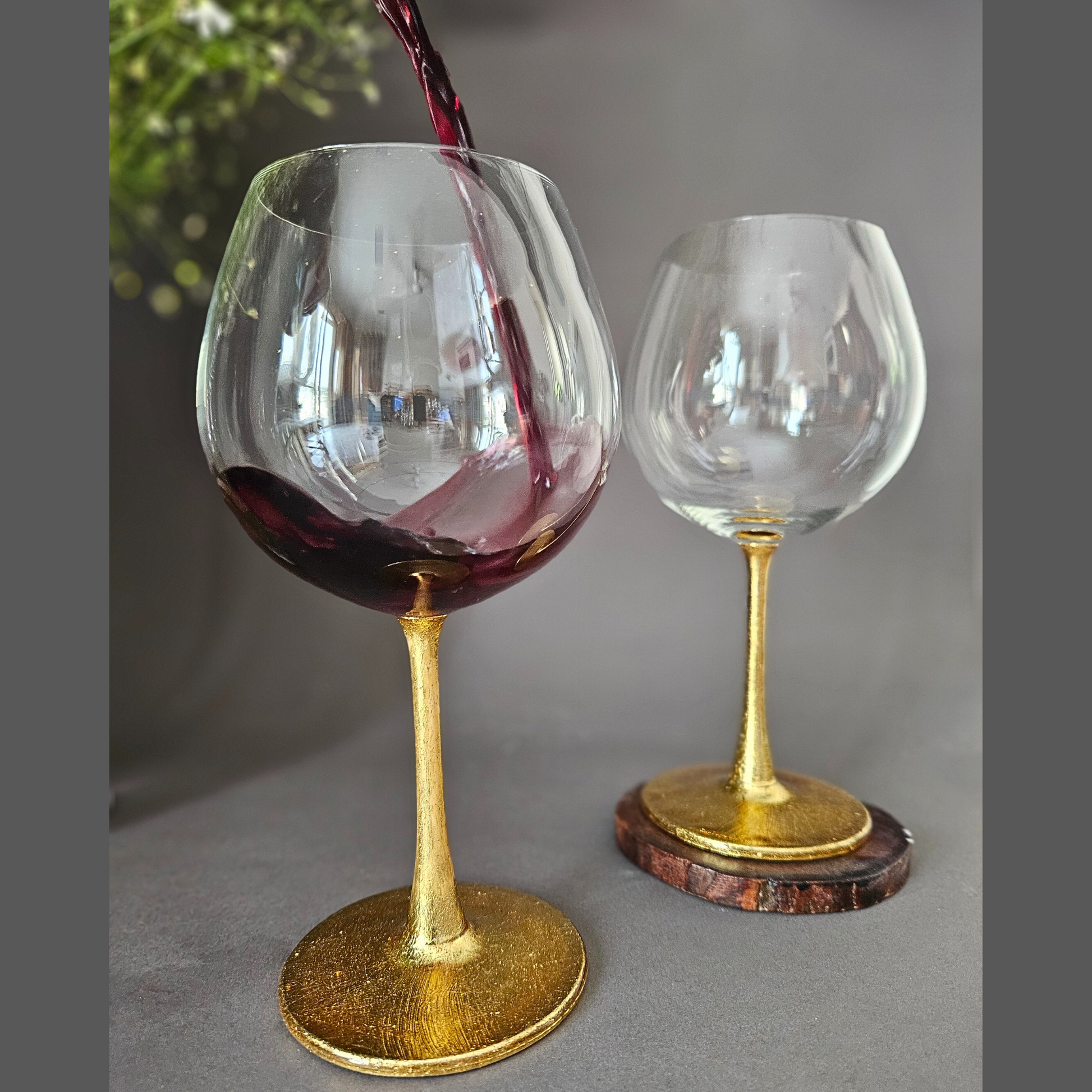 Monroe Goblet glass