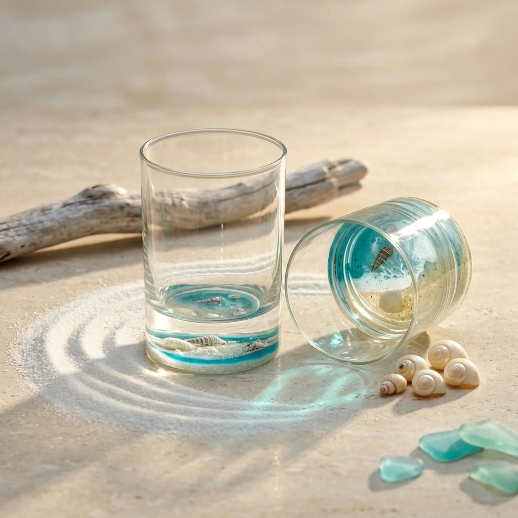 Whiskey on the beach