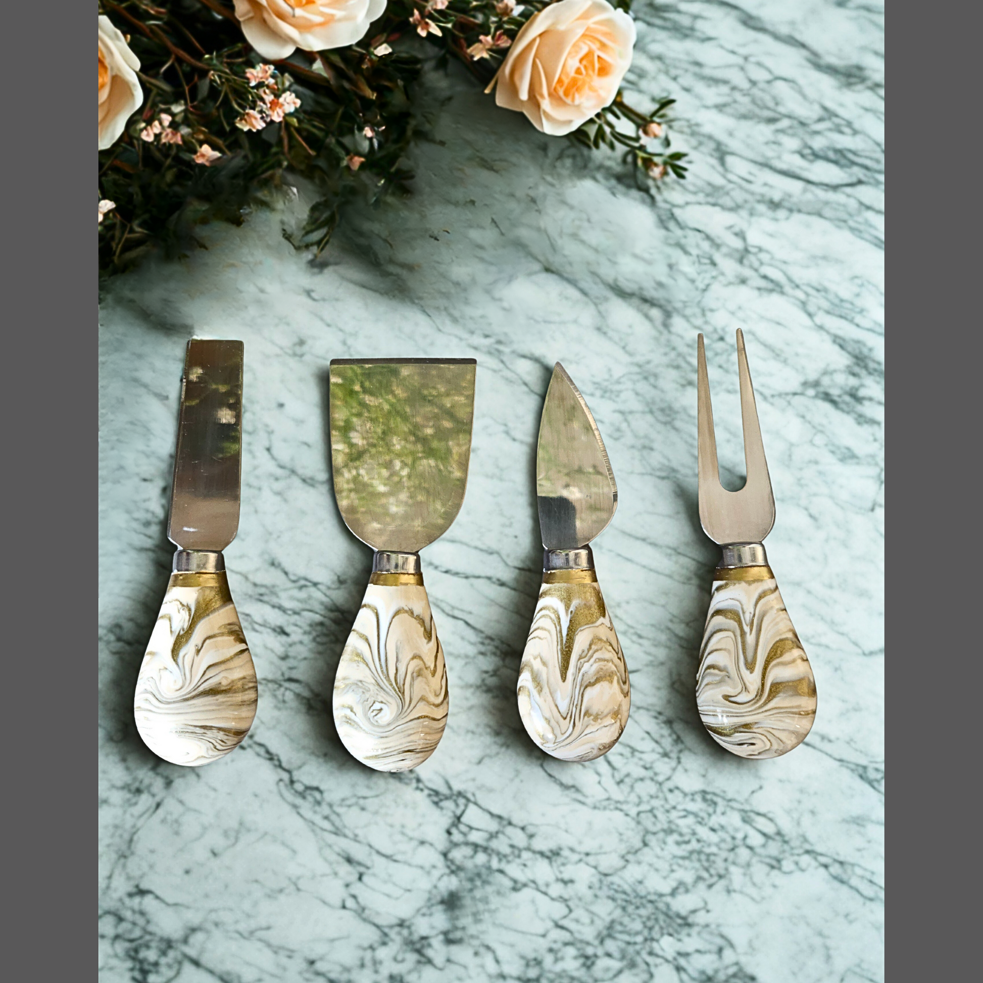 Cheese knives Caramel
