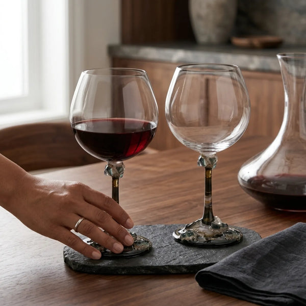 Midnight Geode Goblet