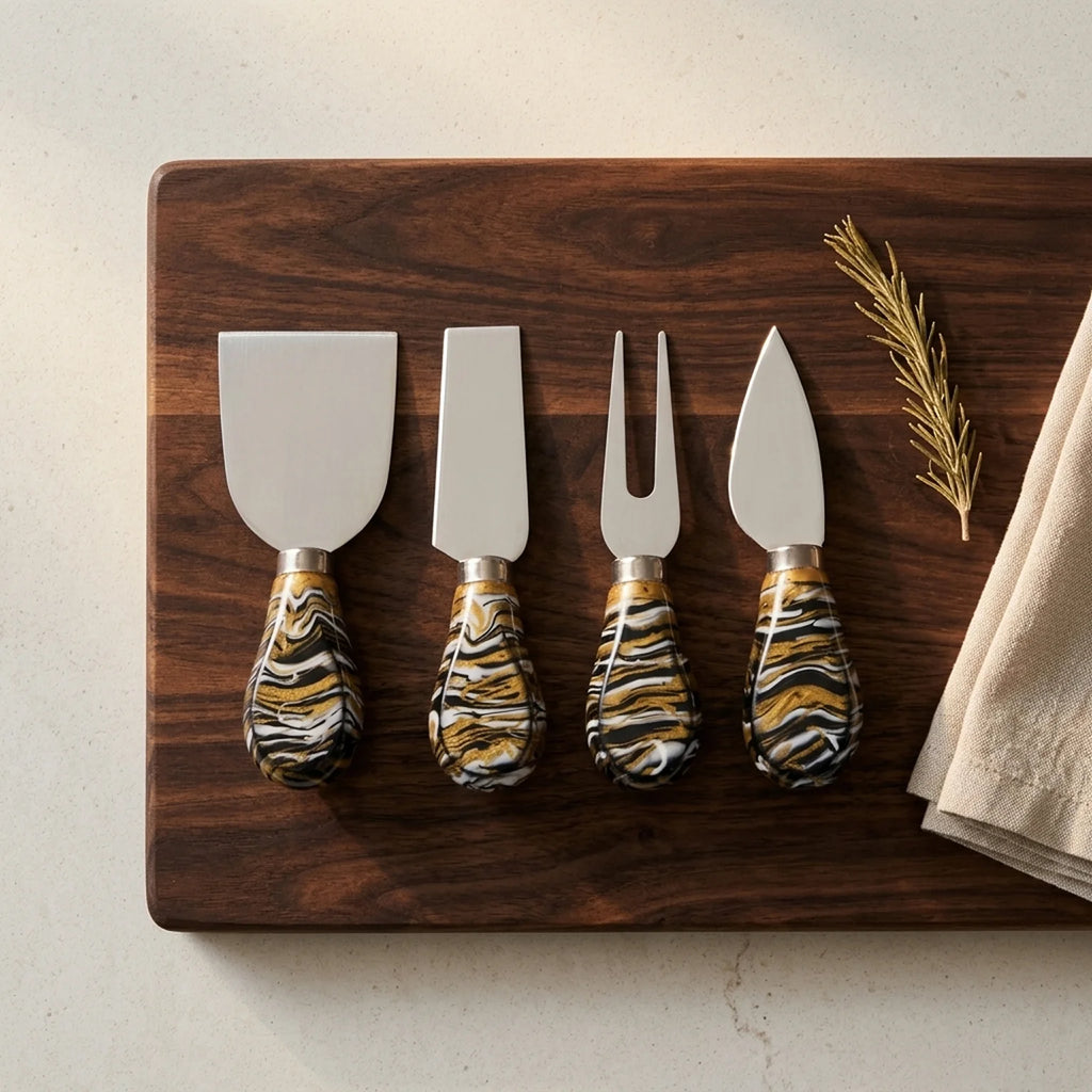 Midnight luxe knives set