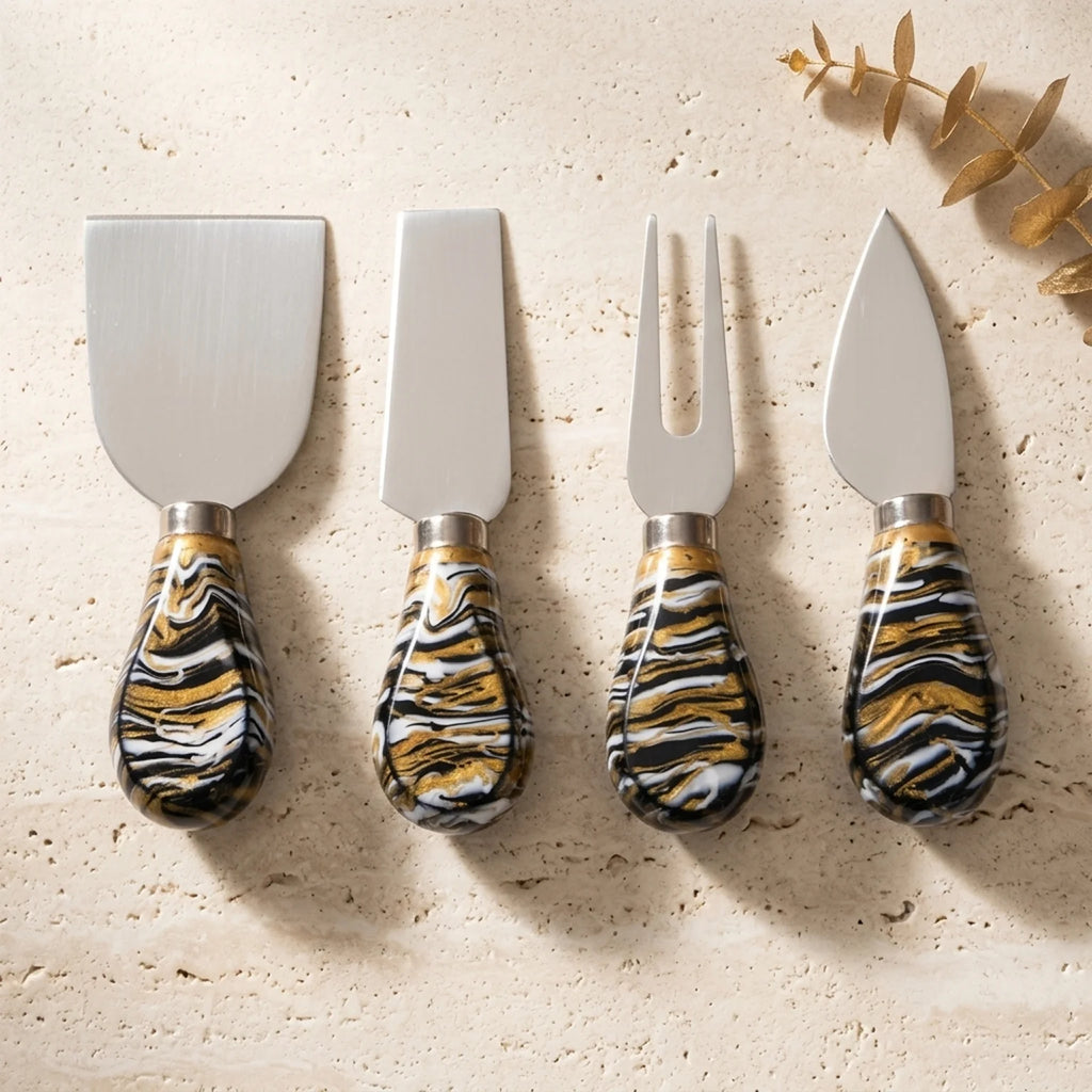 Midnight luxe knives set