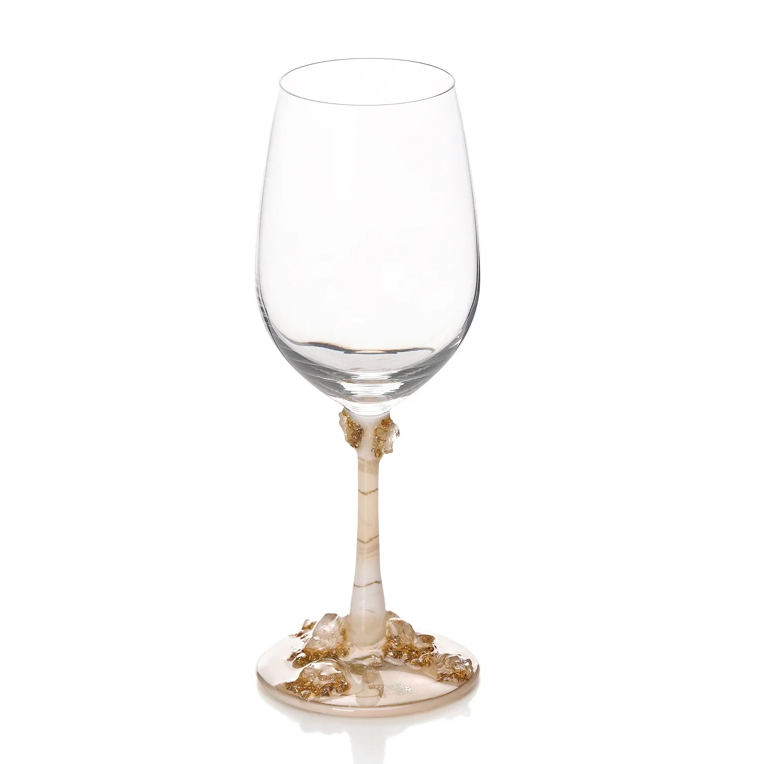 Amber Pour Glass