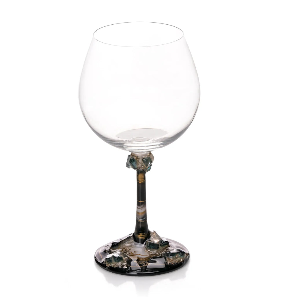 Midnight Geode Goblet