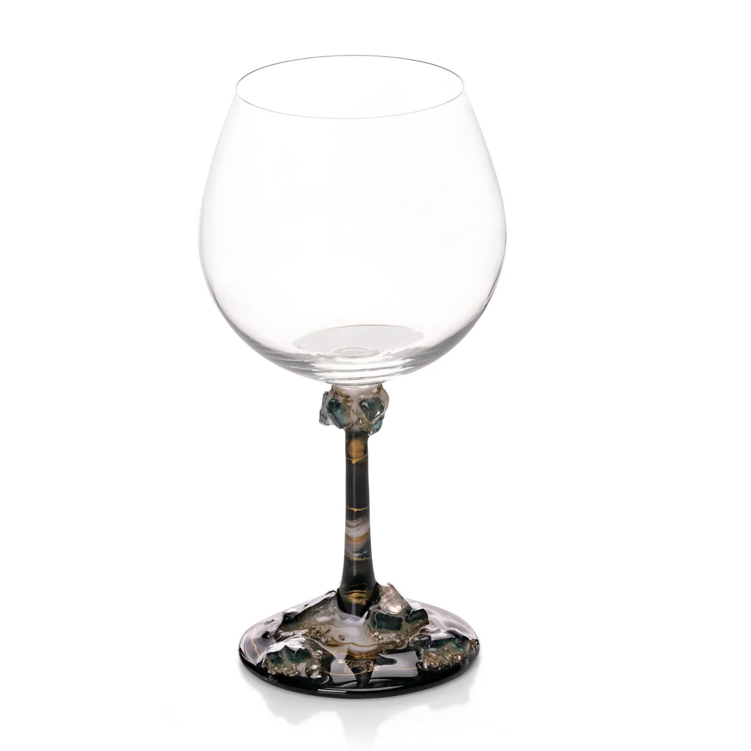 Midnight Geode Goblet