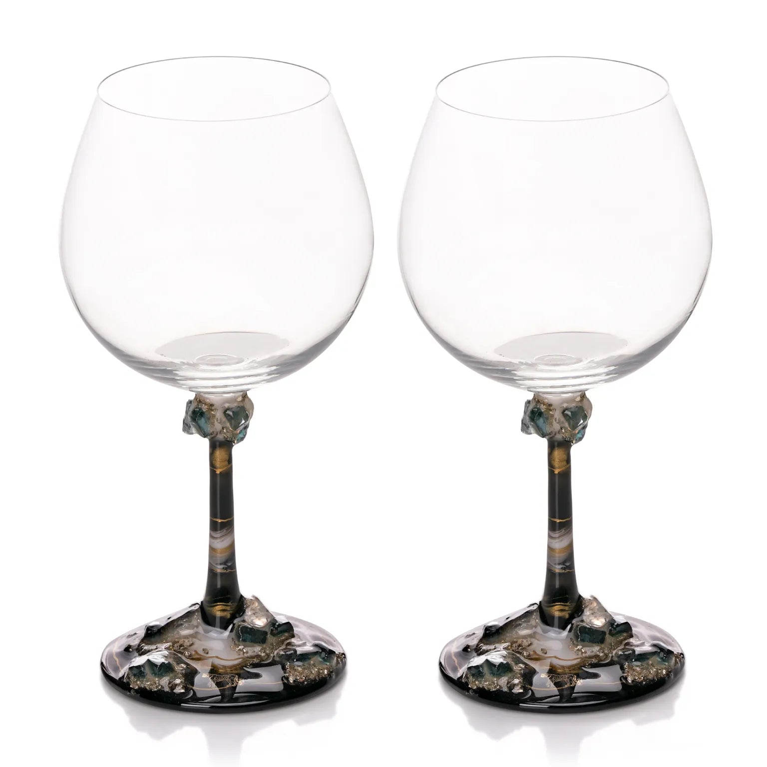 Midnight Geode Goblet