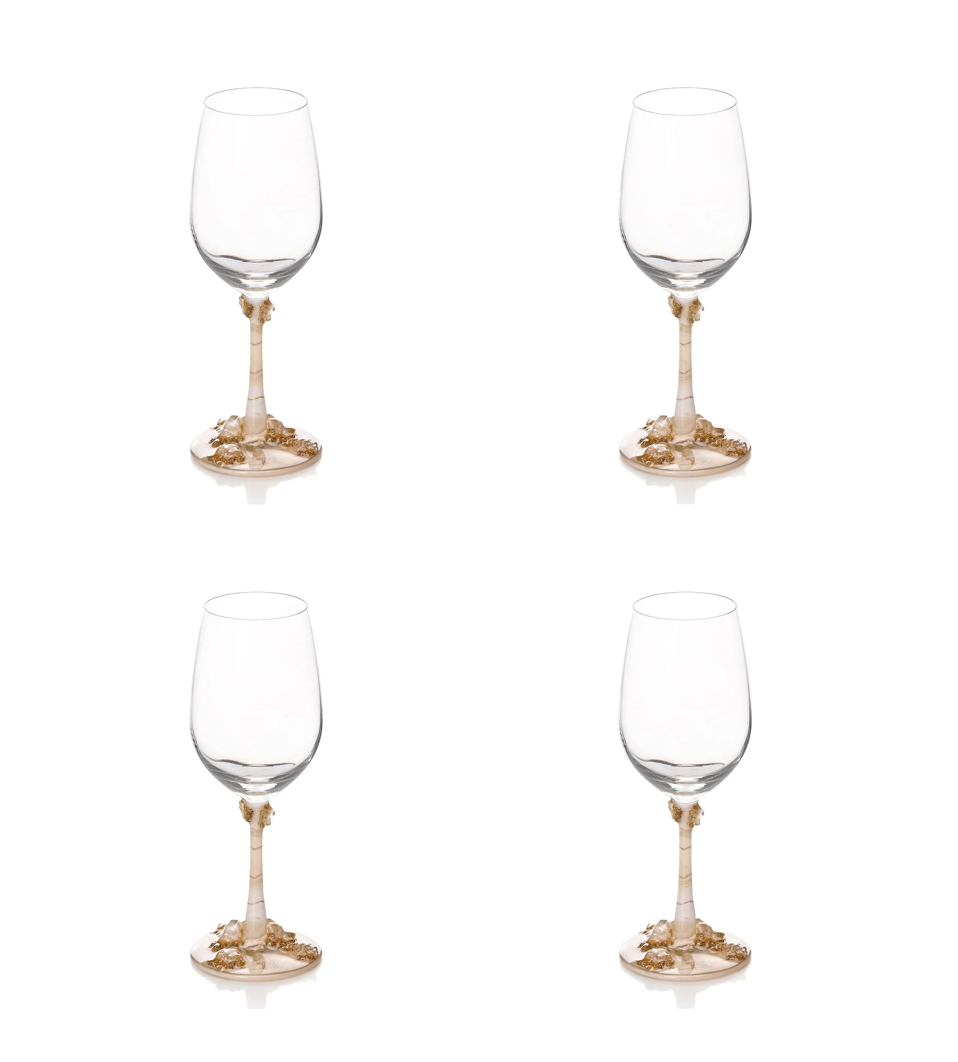 Amber Pour Glass