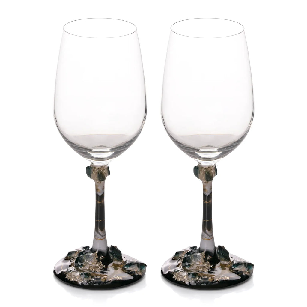 Midnight Pour Glass
